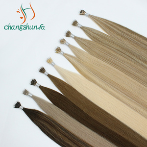 Cabello humano de doble estiramiento, extensión de cabello con queratina de hierro, sin procesar, 100%, venta al por mayor - Product Image 4