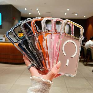 Funda Magnética Duradera con Carga Inalámbrica para iPhone 17 16 Pro Max, Recortes Precisos, Protección Total - Product Image 1