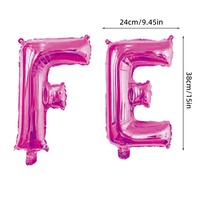Vente chaude 16 pouces multi-couleurs Feliz Cumpleanos feuille ballon bannière espagnol joyeux anniversaire Globos De fête