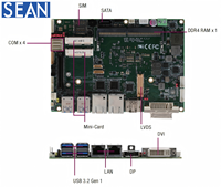 Carte mère embarquée GENE-SKU6 REV.B 3.5 SubCompact avec processeur Intel Core I7/i5/i3/Celeron SoC