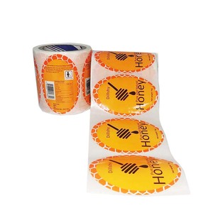 Đáng yêu Glossy nhiều lớp tùy chỉnh nhãn cho mật ong chai - Product Image 2