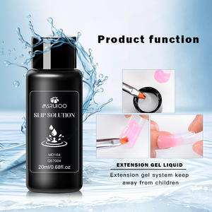 MSRUIOO Gel de Extensión de Uñas Acrílico de 20 ml, Gel de Construcción Rápida, Solución Desprendible para Arte de Uñas con Luz UV LED - Product Image 4