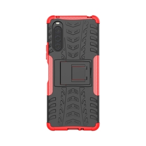 Pour étui de protection <span class=keywords><strong>Sony</strong></span> <span class=keywords><strong>Xperia</strong></span> 10 V, étui de protection antichoc en TPU TPU pour téléphone portable avec support - Product Image 2