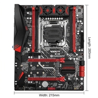 Carte mère PC HUANANZHI X99 BD3 DDR3 pour ordinateur de bureau, prend en charge la mémoire aux spécifications 1866/1600/1333 MHz
