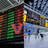 Écran d'affichage LED pour aéroport 8K HD IP65 étanche pour halls de départ/portes/liberté - Certifié CE