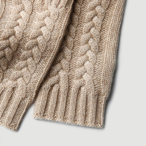 Guantes sin dedos de cachemira para mujer, tejido de punto, cálidos para invierno, color sólido, en stock, venta al por mayor - Product Image 5