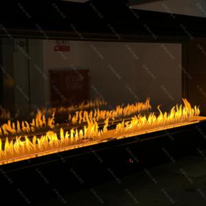 Crucero Chimenea <span class=keywords><strong>de</strong></span> esquina personalizada Soporte <span class=keywords><strong>de</strong></span> TV Jardín <span class=keywords><strong>de</strong></span> lujo moderno Chimenea <span class=keywords><strong>de</strong></span> gas con parte superior <span class=keywords><strong>de</strong></span> vidrio Chimenea <span class=keywords><strong>de</strong></span> gas natural y propano - Product Image 5