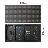 Panneau matriciel intérieur P5 RGB 320x160, module d'affichage LED polychrome SMD2121, 64x32 pixels, 16Scan, luminosité 800cd/m2, fréquence de rafraîchissement 1920Hz