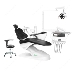 Nuevo diseño del fabricante, equipo <span class=keywords><strong>dental</strong></span> eléctrico, silla, cojín de asiento de PU, hecho de acero metálico con componentes de plástico integrales - Product Image 2