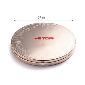 Customized Logo Metal Luxury <b>Small</b> Mini Pocket Cosmetic <b>Mirrors</b> Portable Compact <b>Mirror</b> - Product Image 2