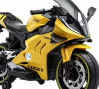 Moto électrique pour enfants 2026 à prix abordable, jouet pour bébé, moto rechargeable simulée avec musique