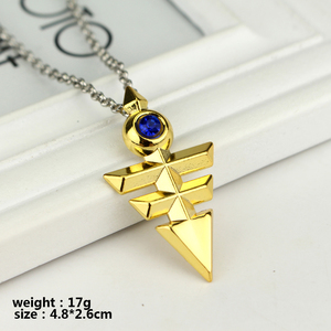 Nuova Collezione: <span class=keywords><strong>Collana</strong></span> con Ciondolo in Metallo a Catena di Collegamento per Cosplay di Yuma Zexal di Yu-Gi-Oh! - Product Image 5