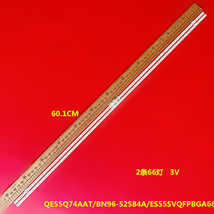 Bande de rétroéclairage ZR-1208 de haute qualité pour <span class=keywords><strong>Samsung</strong></span> QN55Q6D 55Q60A avec plaque en aluminium 66 LED (2 pièces) pour réparation de téléviseur - Product Image 4