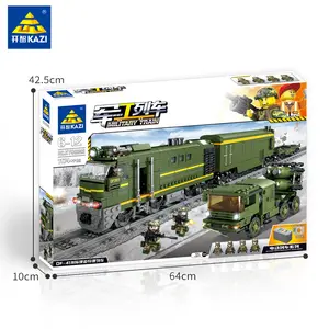 Mmz-blocs de construction de TRAIN chemin de fer, jouets pour enfants, modèles à piles 98252, cadeaux - Product Image 1
