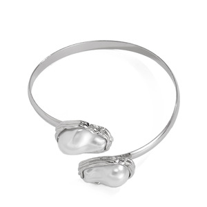 Europäische amerikanische Retro Französisch Barock speziell geformte Perlenkette grenz überschreitende Nische Legierung Schlüsselbein Modeschmuck <span class=keywords><strong>Sets</strong></span> - Product Image 6