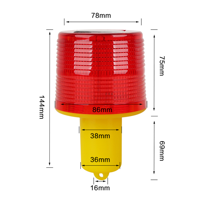 Маячок предупреждающий светодиодный маячок мигающий маячок низкопрофильный светодиодный маячок