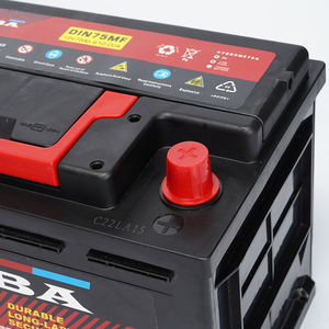 Автомобильный ключ с длительным сроком службы высокой мощности, 15 пластин, DIN75MF, европейские автомобили, запуск SMF свинцово-кислотного аккумулятора 12 В, 75 А/ч - Product Image 6