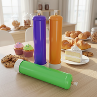 Réservoir en acier jetable portable de 1,1 L, haute pression, poids de 2 kg, directement de l'usine