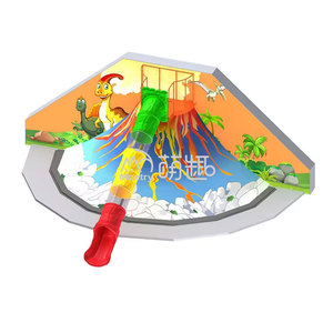 Aire de jeux intérieure Moetry, île de lave colorée, toboggan volcanique, attractions de parc d'attractions, centre de jeux pour enfants, certifié CE, écologique - Product Image 4