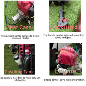 उच्च आवृत्ति बैकपैक कंक्रीट कंपन इलेक्ट्रिक औद्योगिक कंक्रीट कंपन - Product Image 3