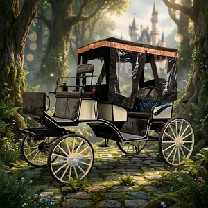 Chariot de tourisme électrique, transport spécial, chariot à chevaux, calèche électrique, calèche Victoria - Product Image 1