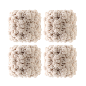 Wholesale 100g Soft Snowball <b>100</b>% <b>Polyester</b> Chunky <b>Yarn</b> Chenille Pom Crochet for Hand Knitting Blanket Cloud - Product Image 1