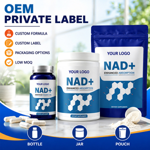 Fabricant de Marque Privée Shecome, Complément NAD, 120 Capsules, Complément pour Soutenir la Fonction Cérébrale pour Adultes, Capsules NAD+ à Base de Plantes - Product Image 4