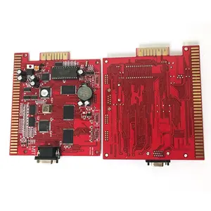 High Quality Hot Selling Vertical Screen Dragon Game Multi pcb game 6x 6 in 1 motherboard Push Button Board Arcade Machine kit