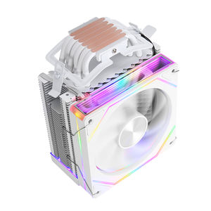 Ventilador de CPU QiuzAim de 12.ª Generación con 4/6 Tubos de Calor, Compatible con <span class=keywords><strong>I5</strong></span>/2011, AM4/1200, con Cubierta, Disipador de Calor de 120 mm, Luminoso, B85, Refrigeración por Aire, 1156/X99 - Product Image 4