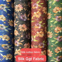 100% Polyester mousseline de soie tissu doux Georgette tissu matériel 1.5m largeur soie robe jupe couture rideau tissé chemises