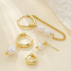 أقراط زولا مخصصة مرصعة بمسمار مجوهرات مصممة للنساء هدية الزفاف بالجملة أقراط متدلية أنيقة - Product Image 2