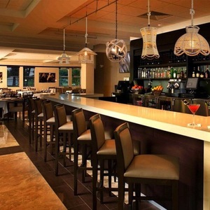 Lámpara colgante redonda de una sola cabeza con cuerda de cáñamo estilo industrial retro, E27 LED, para hotel, cafetería, bar, cafetería, accesorio de iluminación. - Product Image 5