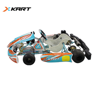 X-KART 80 km/h 4T-Professional, Go Kart de Carreras de 2 Tiempos para Adultos, Impulsado por Gasolina, para Karting al Aire Libre