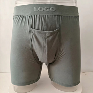 <span class=keywords><strong>Calzoncillos</strong></span> Modales <span class=keywords><strong>con</strong></span> Logotipo Personalizado, Nuevo Estilo, Ropa Interior Masculina de Calidad al por Mayor, Bóxers Personalizados <span class=keywords><strong>con</strong></span> <span class=keywords><strong>Bolsillo</strong></span> para Hombre - Product Image 1
