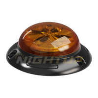 Luz de Advertencia para Minería NIGHTUP UFO de Perfil Bajo, 12V 24V, Alta Resistencia, LED de Alta Potencia, Luz Estroboscópica, Baliza, IP67, SAE R65, CE, UKCA