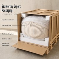 Fauteuil pouf crème côtelé avec dossier et accoudoirs, chaise longue surdimensionnée, canapé de sol moelleux, vente en gros, direct usine