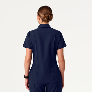 Divise Ospedaliere Personalizzate con LOGO per Medici e Infermieri, Set con Pantaloni Dritti per Personale Ospedaliero - Product Image 3