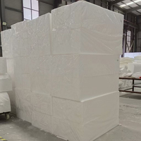 Panneaux de mousse acoustique auto-adhésifs en mélamine blanche personnalisés Isolation insonorisée Carreaux de plafond