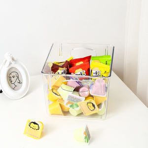 Bac en plastique profond sans BPA, 20 l, rangement de cuisine pour réfrigérateur, congélateur et casserole - Product Image 4