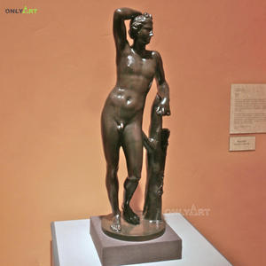 Statue de Vénus de Milo <span class=keywords><strong>nue</strong></span> en bronze de haute qualité, déesse Aphrodite, torse, décorations d'intérieur - Product Image 6