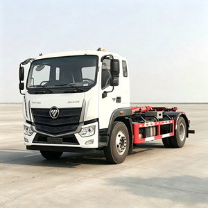 Camion benne à benne basculante Foton Aumark Euro 5 pour le ramassage des déchets, avec benne amovible, pour les travaux d'assainissement urbain - Product Image 2