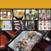 Produsen kualitas tinggi dan HARGA TERBAIK mesin pencetak dinding 3D dengan Tx800/Dx10 Printhead pencetak dinding vertikal untuk Epson