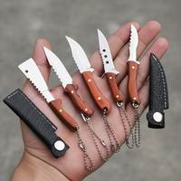 Roestvrijstalen 3CR13 mini-vouwmes outdoor survival camping sleutelhanger makkelijk mee te nemen fruit snijder pakketopener DIY hout OEM