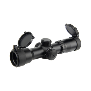 กล้องเล็ง Luger 1.5-5X32 IR อุปกรณ์เสริมสำหรับการล่าสัตว์ กล้องเล็งแบบยุทธวิธี จุดเล็งสีแดง จุดเล็งสีเขียว พร้อมไฟส่องสว่างสำหรับการล่าสัตว์ด้วยธนู - Product Image 1