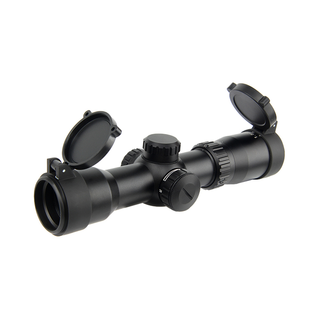 Luger 1.5-5X32 IR Hunting Accessories Tactical Optical Sight Red Dot Spotting Red Green Illuminated Scope for Hunting Crossbow