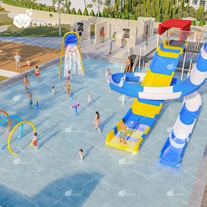 Parc aquatique, <span class=keywords><strong>camping</strong></span>, <span class=keywords><strong>camping</strong></span> public résidentiel, aire de jeux interactive, piscines, toboggans, manèges aquatiques pour enfants - Product Image 3