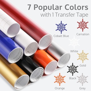 Diylobby Smart Vinyl Adhésif 30 Feuilles Compatible pour <span class=keywords><strong>Cricut</strong></span> <span class=keywords><strong>Maker</strong></span> 3/Explore 3 Smart Adhesive Vinyl Sheets Outdoor Vinyl - Product Image 2
