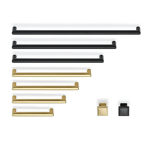 Furniture <strong>Drawer</strong> Door <strong>Pulls</strong> Zinc Alloy Handles Cabinet Door <strong>Pull</strong> Handles - Product Image 5