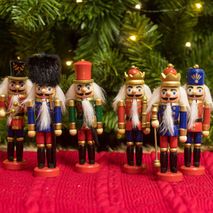 Ornaments dancer Christmas <span class=keywords><strong>3d</strong></span> Wood <span class=keywords><strong>nutcracker</strong></span> soldier's 10 inch for decoration Christmas <span class=keywords><strong>Nutcracker</strong></span> - Product Image 3