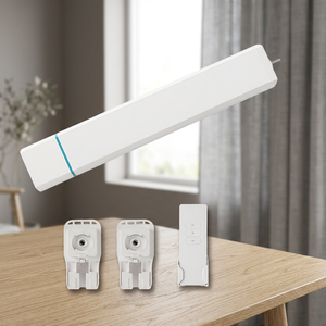 Roman Blind Motor Tuya WiFi/Bluetooth Remote Chain Drive Fabric Shades <b>Smart</b> <b>Home</b> Works Alexa Office Living Room Kitchen Battery - Product Image 3